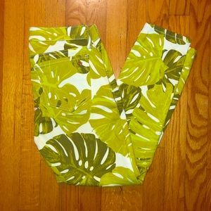 Kate Spade Broome Street Havana Leaf Print Jeans